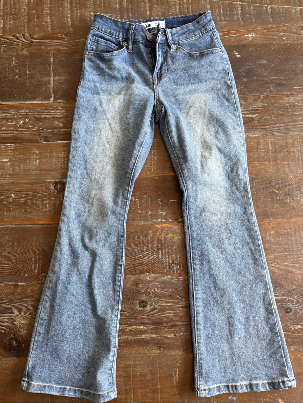 YMI Light Blue Flared Kids Jeans